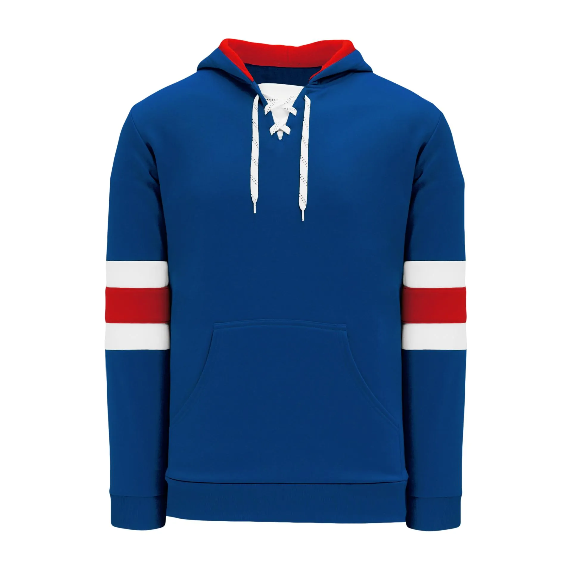 A1845-812 New York Rangers Blank Hoodie Sweatshirt