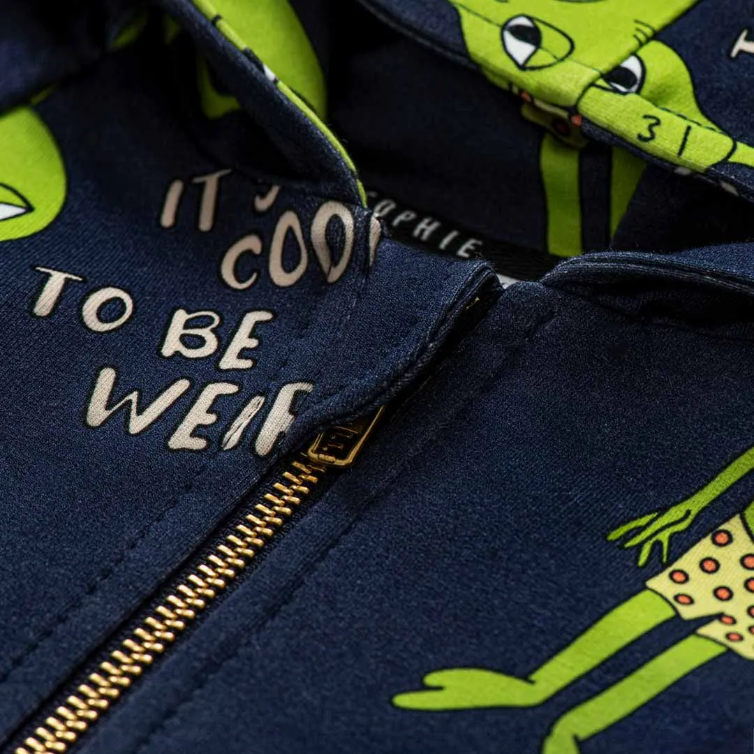 Alien Hoodie Navy [only 4-6 Years left]