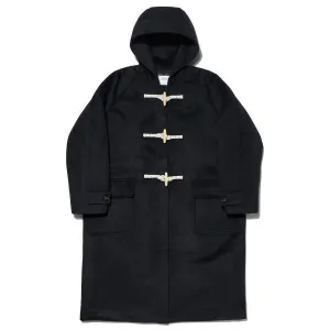 BALMACAAN DUFFLE COAT - BLACK
