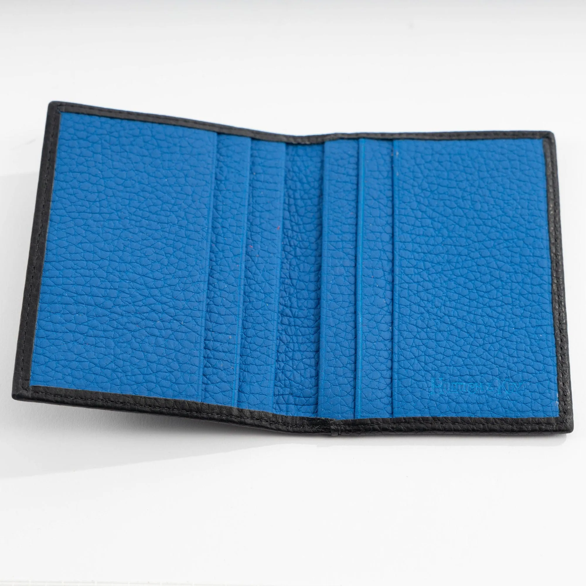 Black & Cobalt Billfold Card Holder