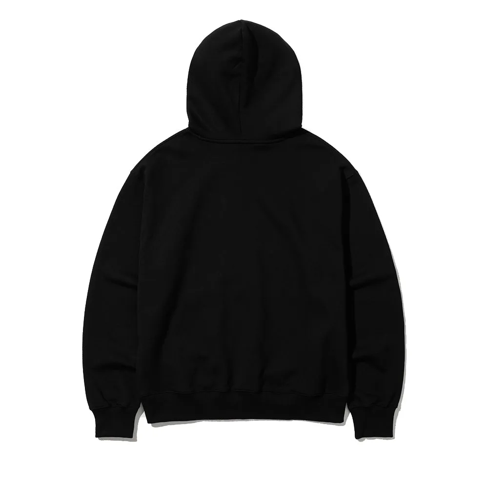 BSRABBIT LOGO HOODIE BLACK