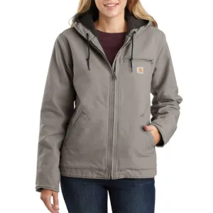 Carhartt Women's Washed Duck Sherpa Lined Jacket - 104292