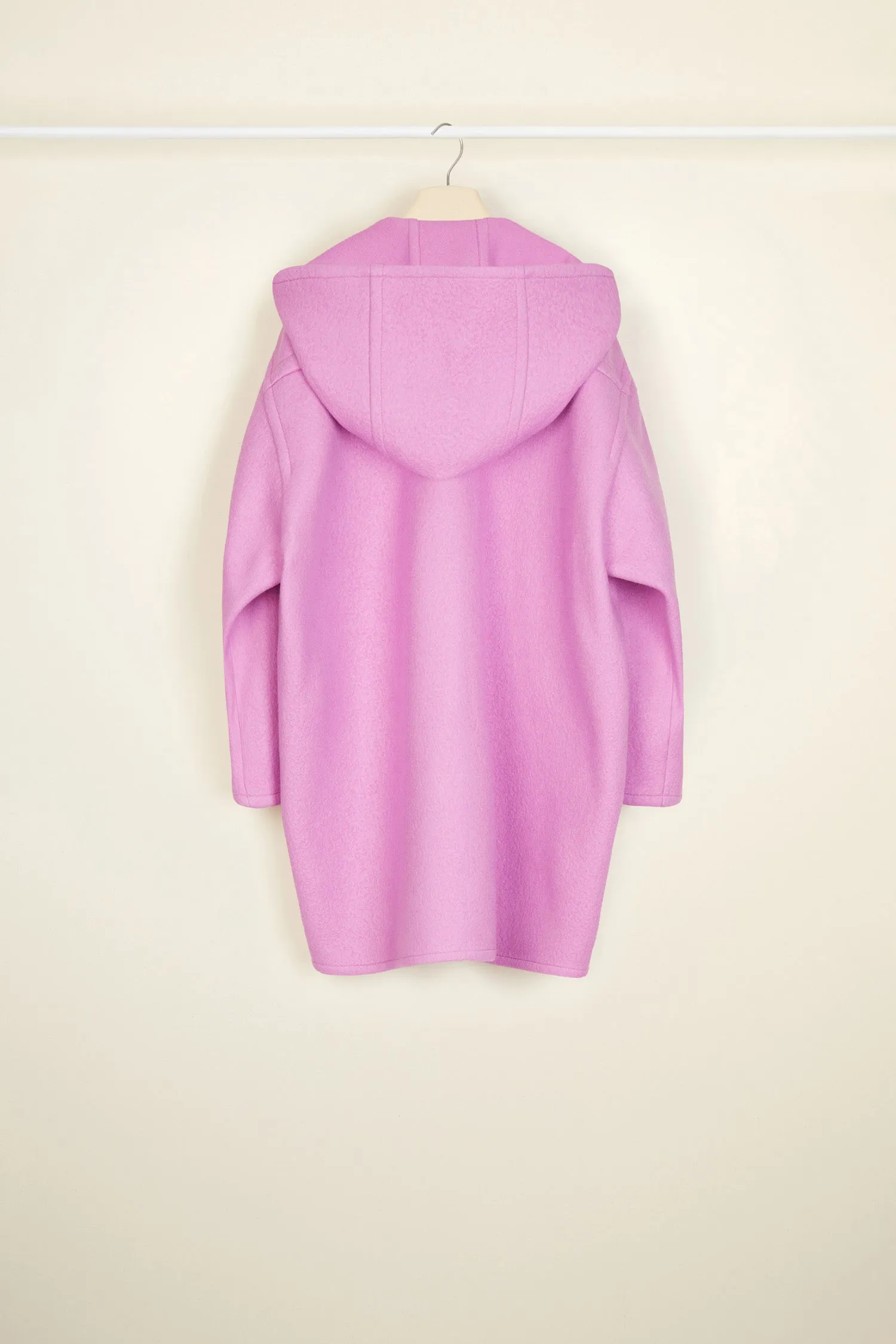 Cashmere and wool blend duffle coat