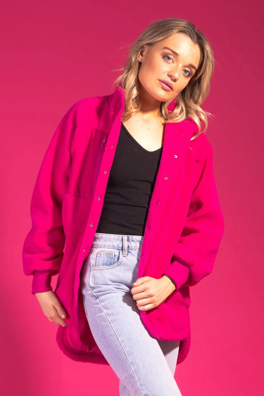 Charlo Frankie Sherpa Jacket