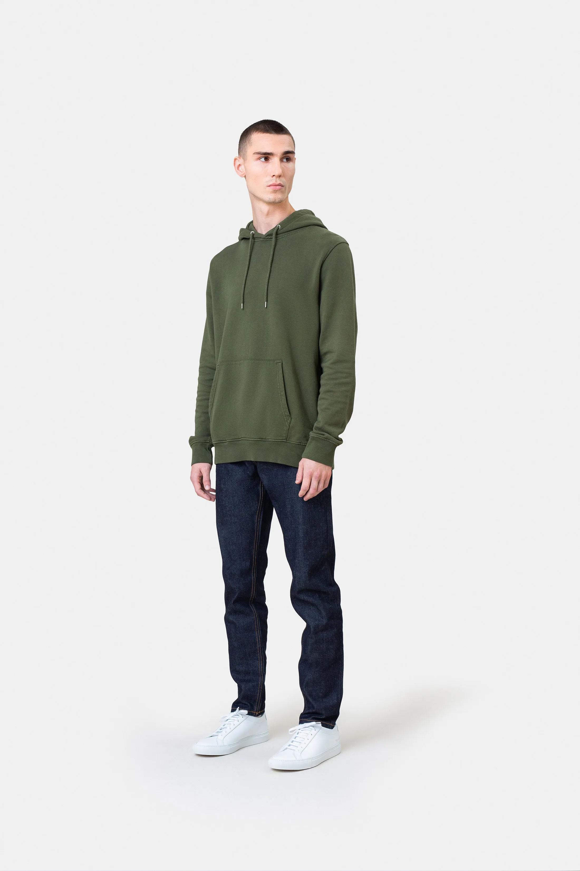 Classic Organic Hood - Stone Blue