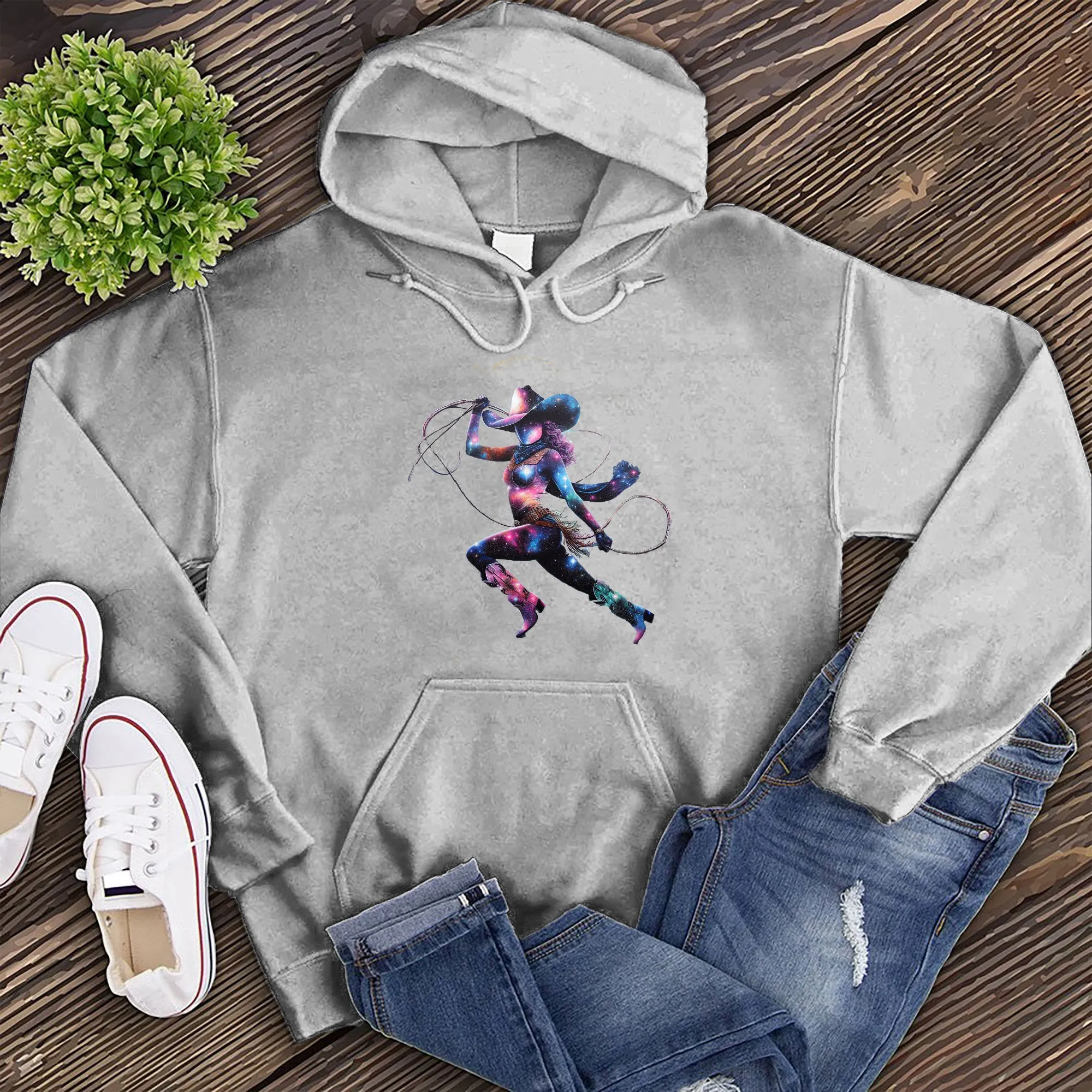 Cosmic Cowgirl Lasso Hoodie