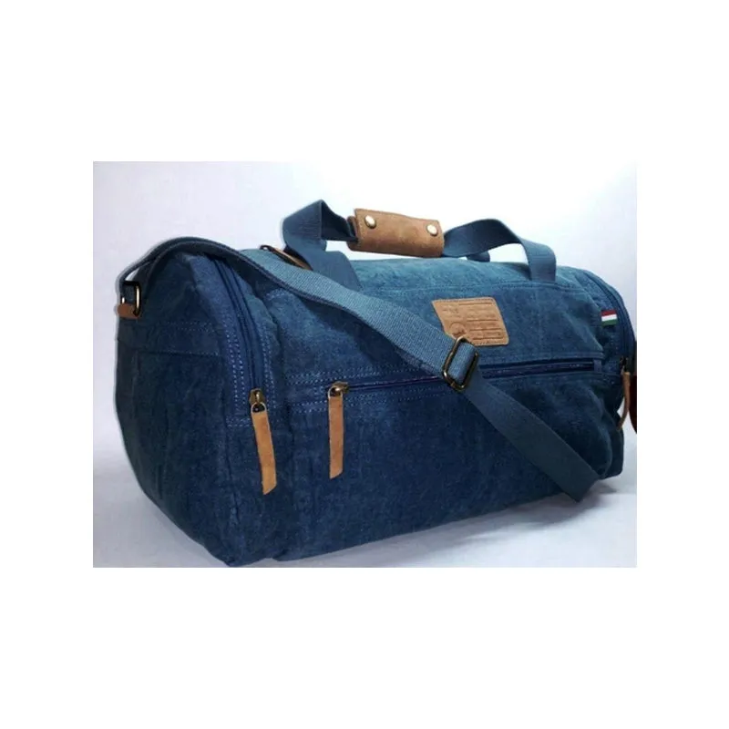 Denim Duffle Bag