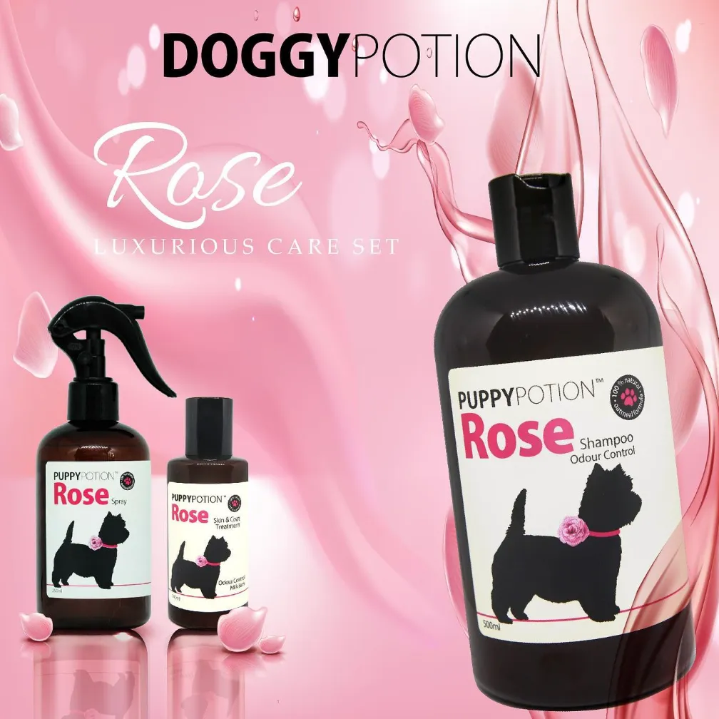 DoggyPotion Rose Shampoo For Dogs