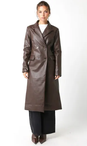 Drew PU Coat