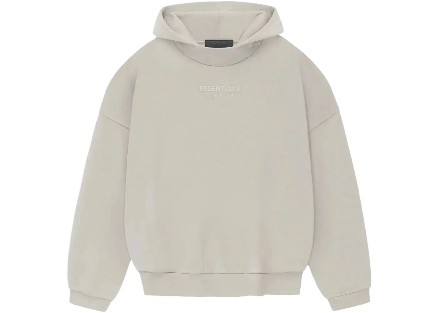 Fear Of God Essentials Hoodie Silver Cloud