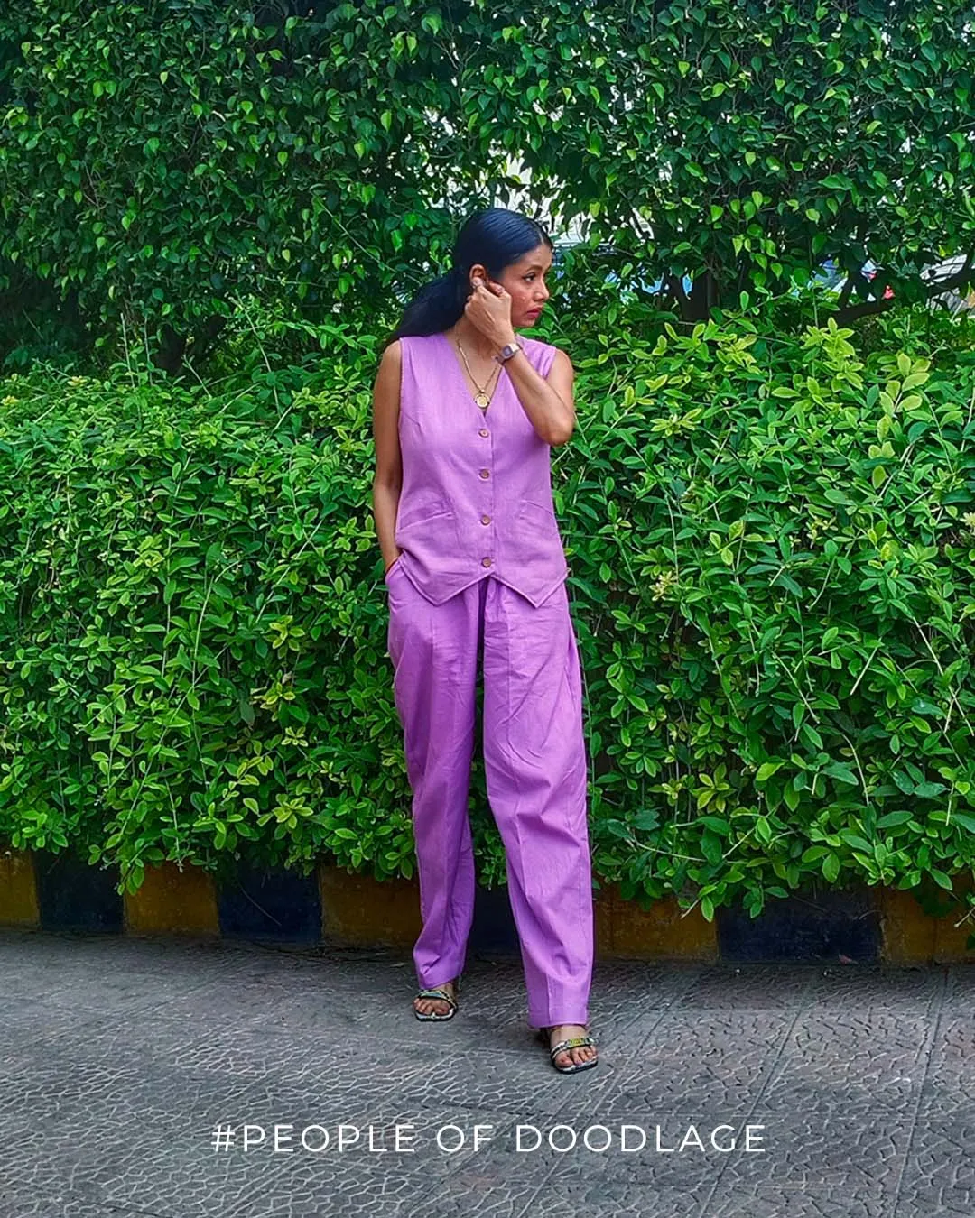 Francis Purple Coat