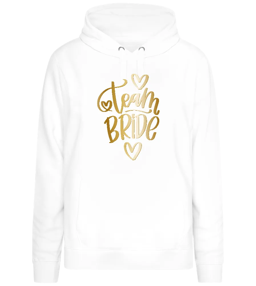 Golden Team Bride Design - Premium women's hoodie