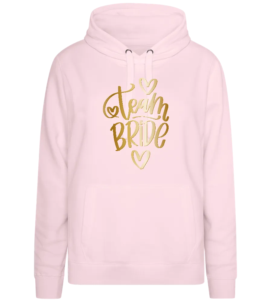 Golden Team Bride Design - Premium women's hoodie