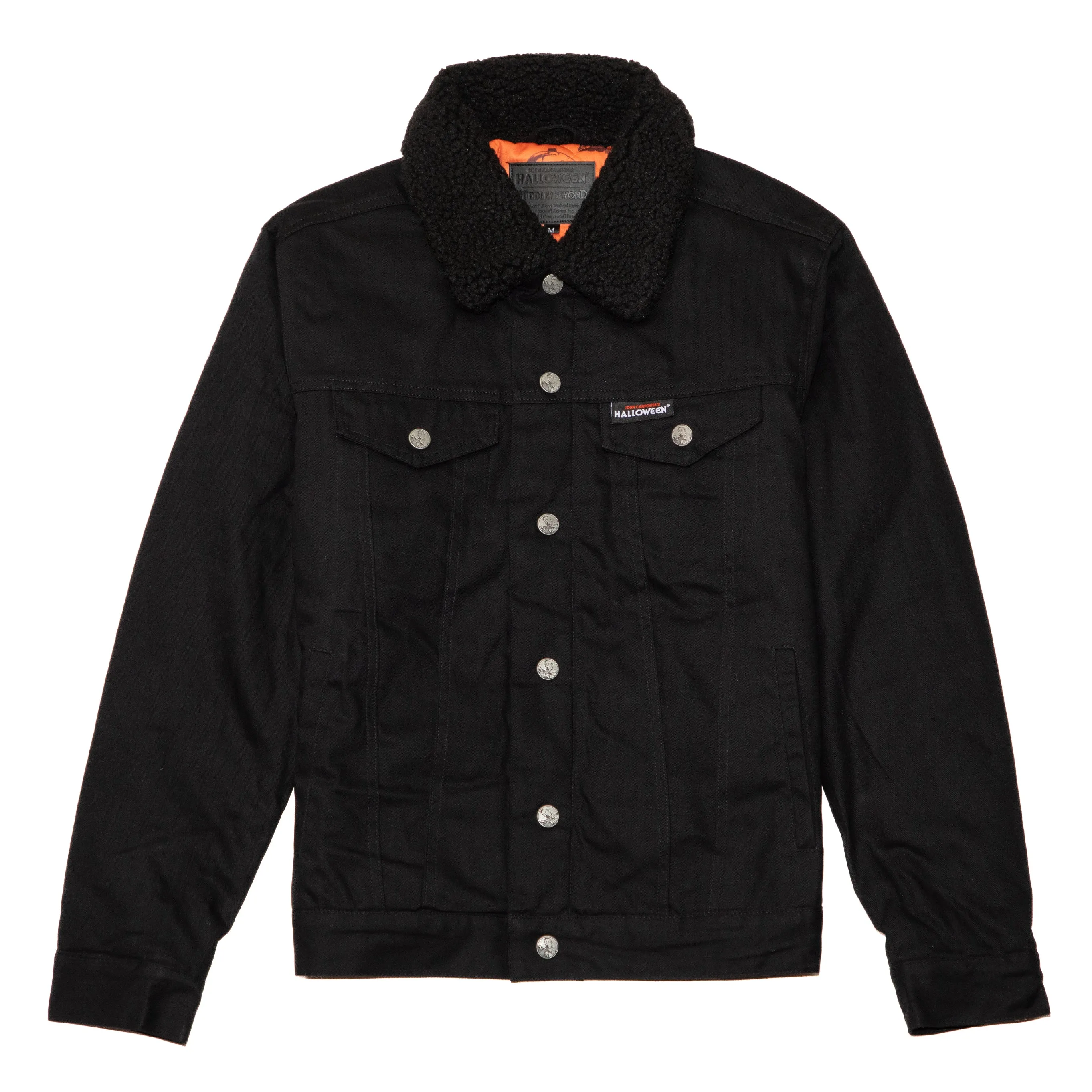 Halloween Sherpa Collar Jacket