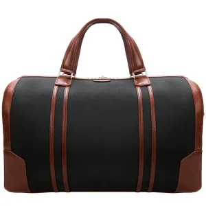 KINZIE | Nylon Two-Tone Carry-All Tablet Duffel