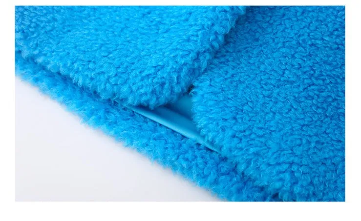 LEDI W autumn winter blue coat - Piooe