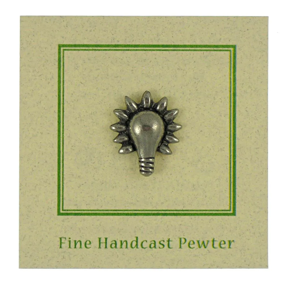 Lightbulb Lapel Pin