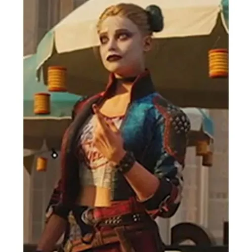 Margot Robbie Leather Jacket
