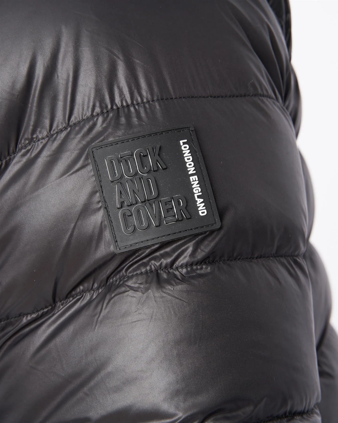 Mens Shemmy Two Quilted Jacket Black