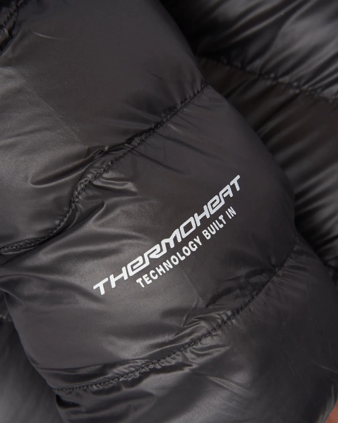 Mens Shemmy Two Quilted Jacket Black