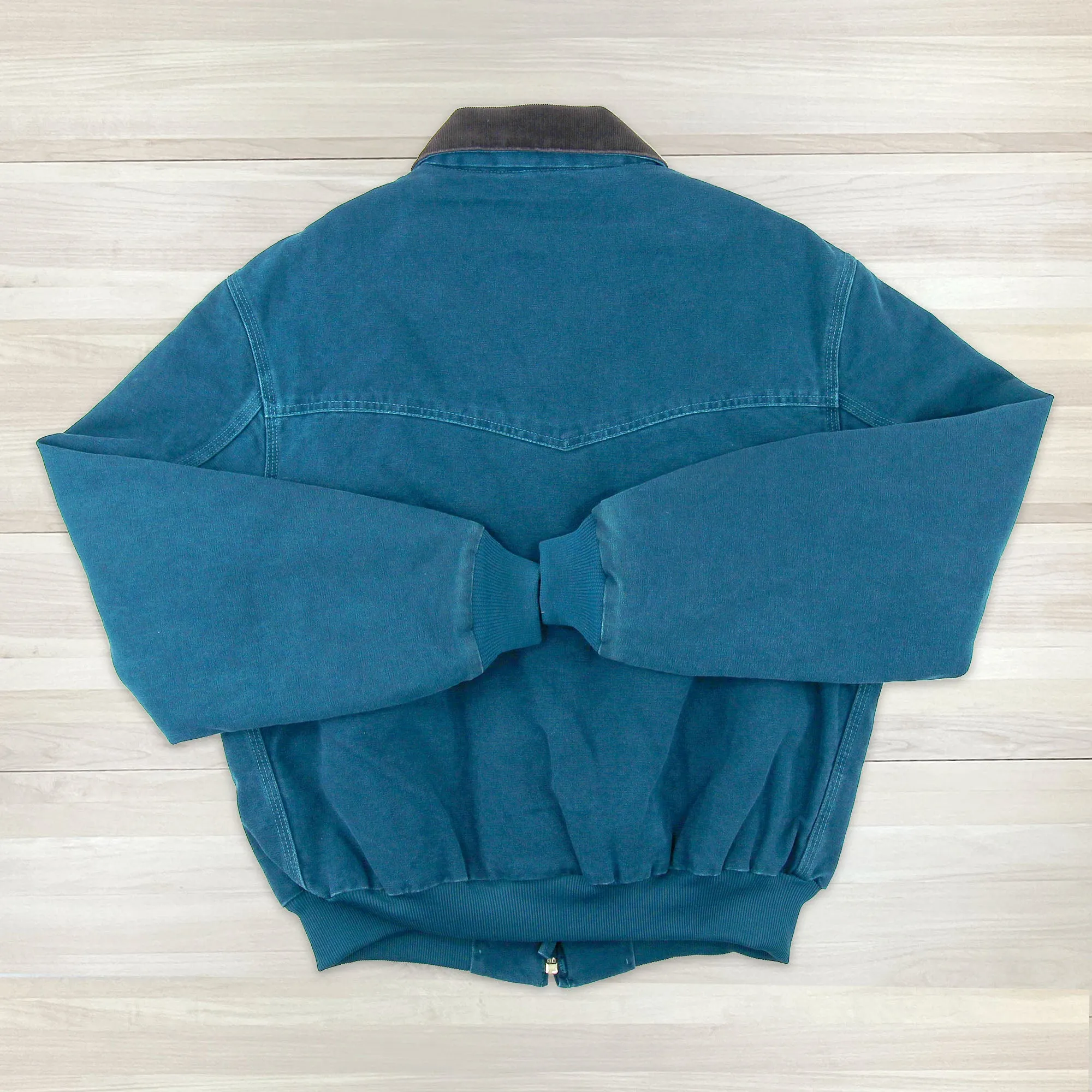 Men's Vintage Carhartt J14 DTL (Dark Teal) Santa Fe Jacket NWT - XL
