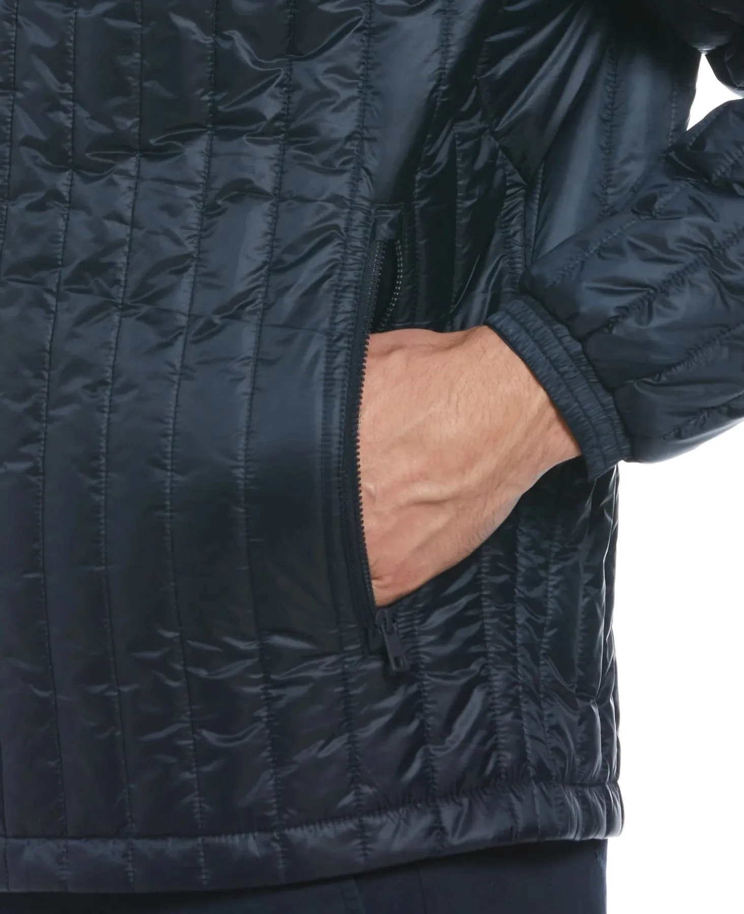 Original Penguin Recycled Polyester Quilted Jacket - Dark Sapphire