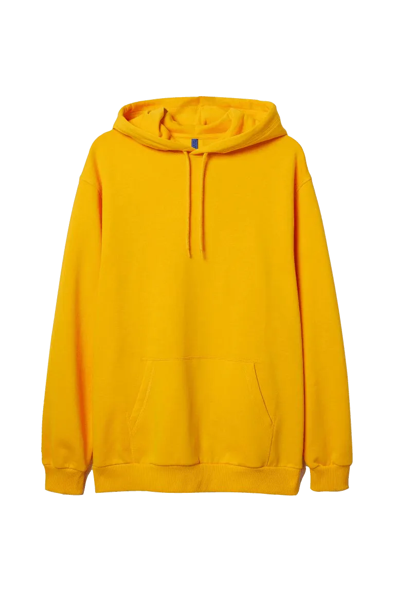 Plain Yellow Hoodie
