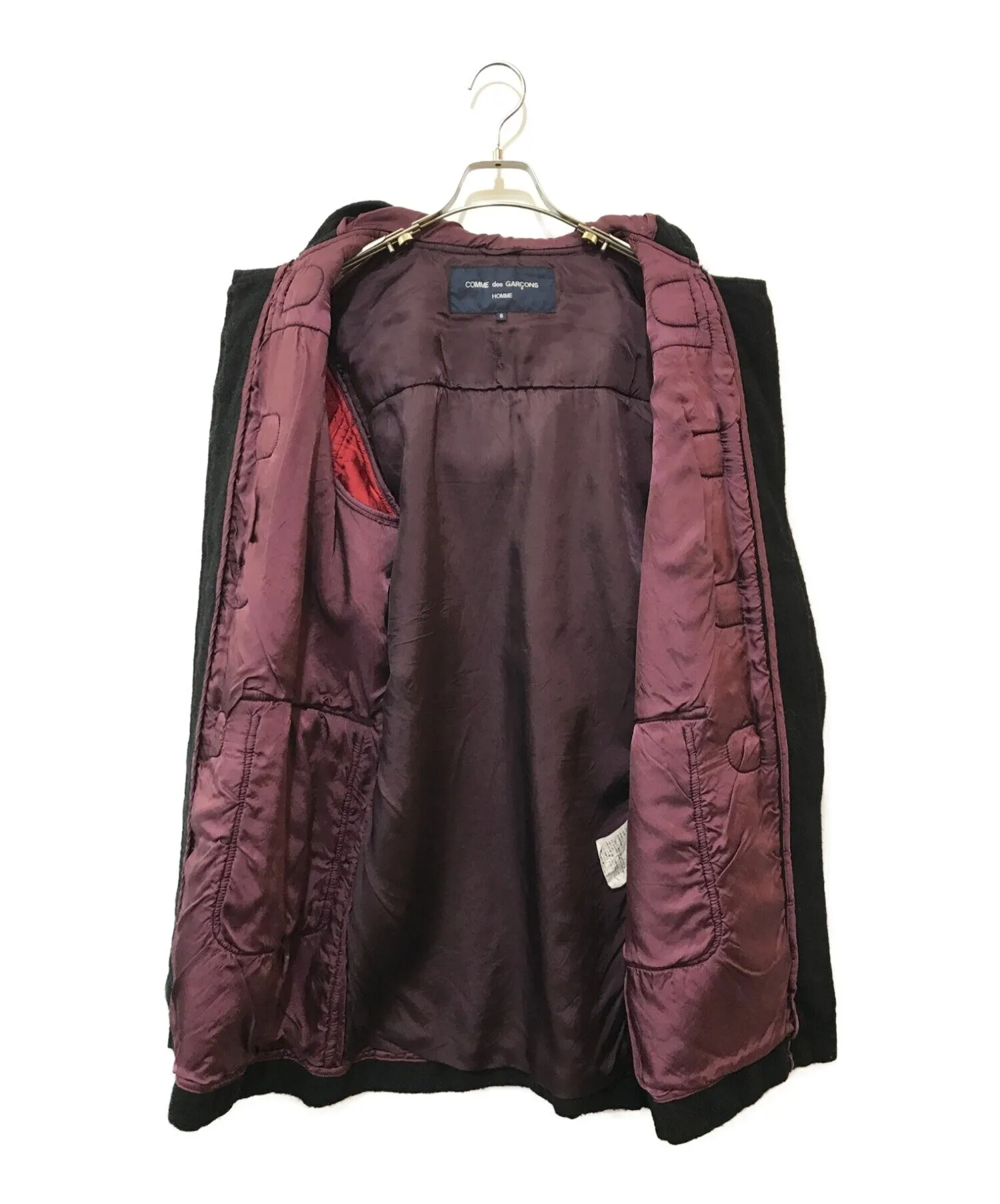 [Pre-owned] COMME des GARCONS HOMME Wool Shrink Duffle Coat HH-C007