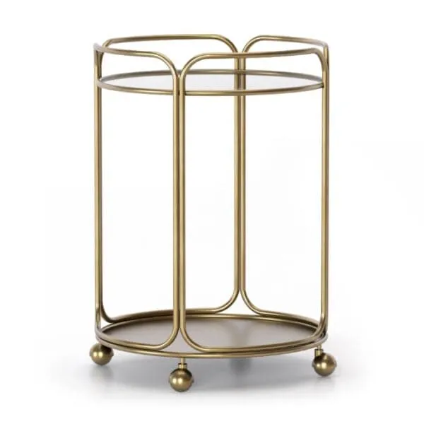 Radius Round Bar Cart