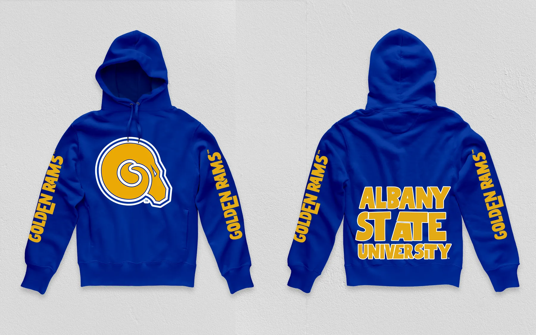 Royal Blue Albany Concert Hoodie