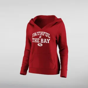 San Francisco Red Faithful To The Bay Hoodie