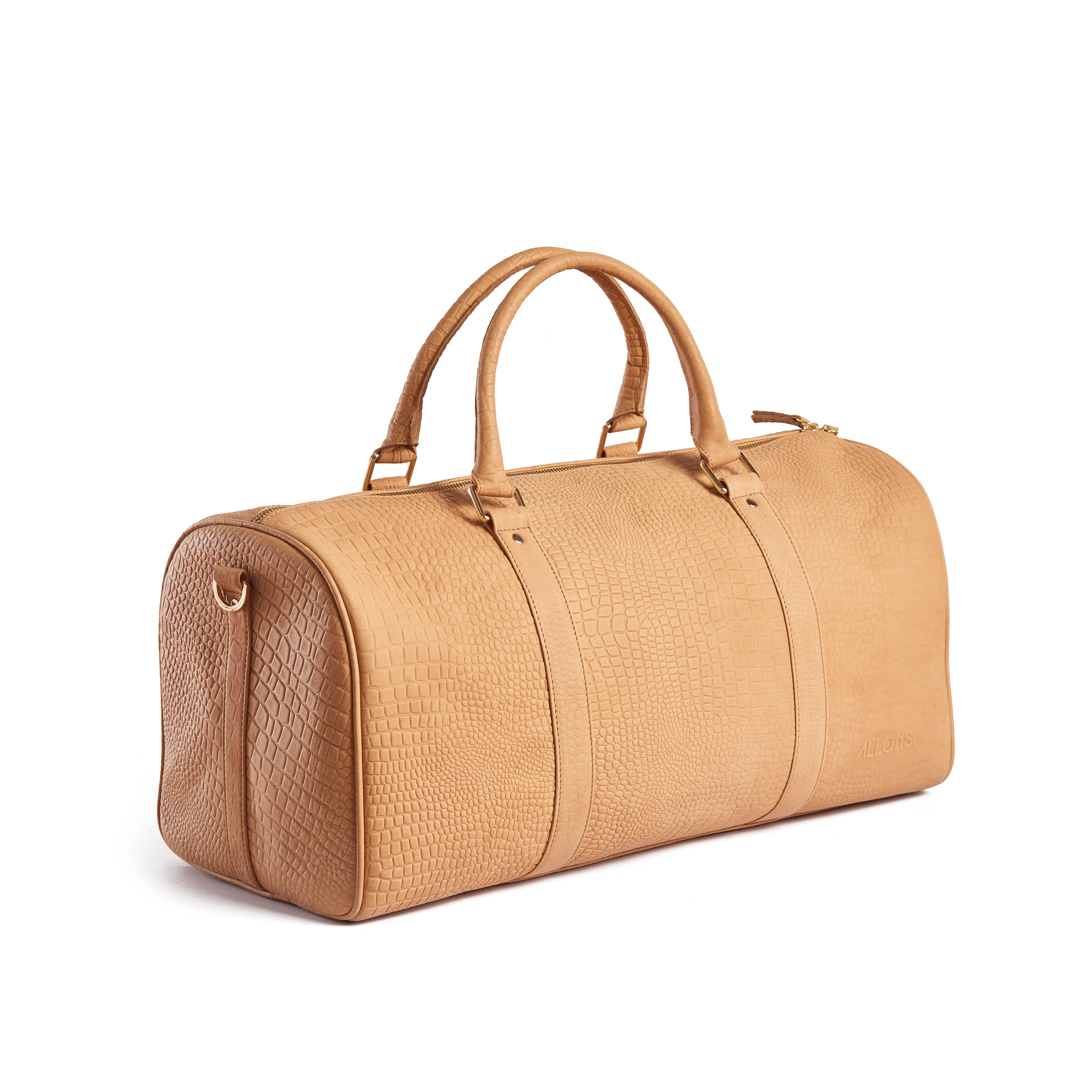 Satchel Leather Duffel Bag