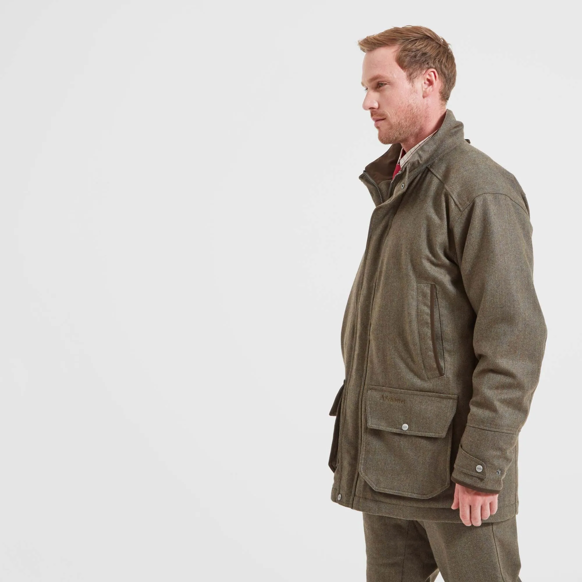 Schoffel Mens Classic Tweed Ptarmigan Coat 