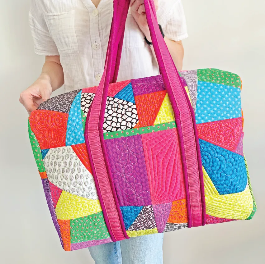 Scrappy Duffle Tote Bag