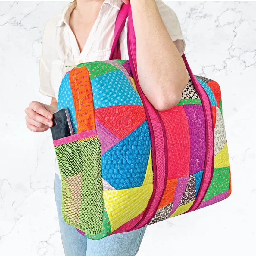 Scrappy Duffle Tote Bag