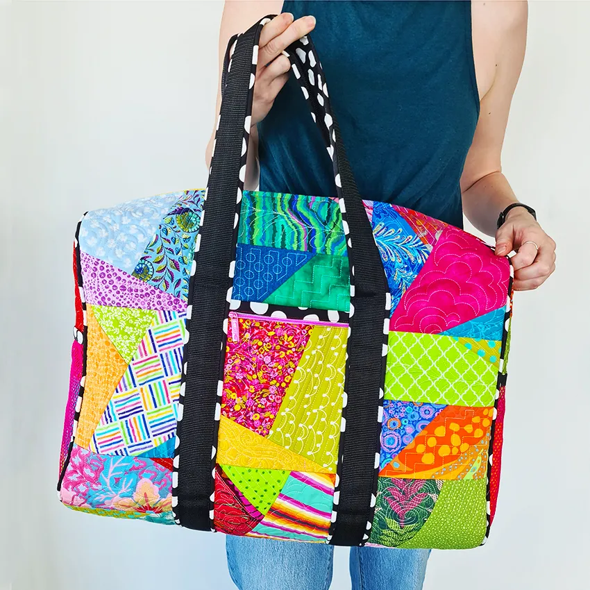 Scrappy Duffle Tote Bag