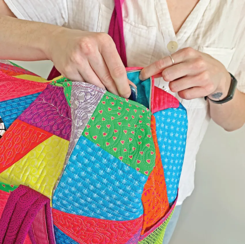 Scrappy Duffle Tote Bag