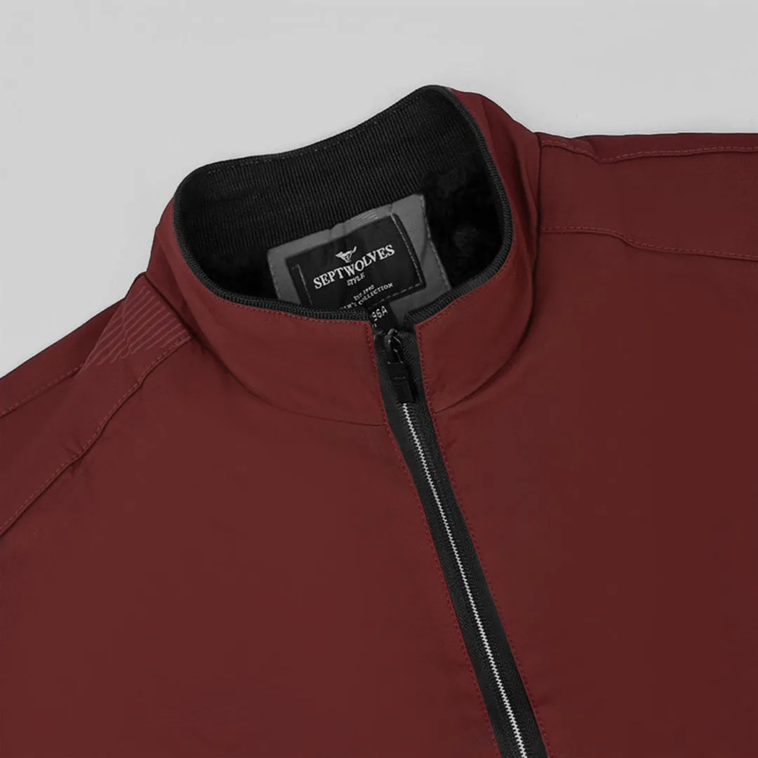 Sherpa Fur Lining Super Warm Imported Bomber Jackets For Men