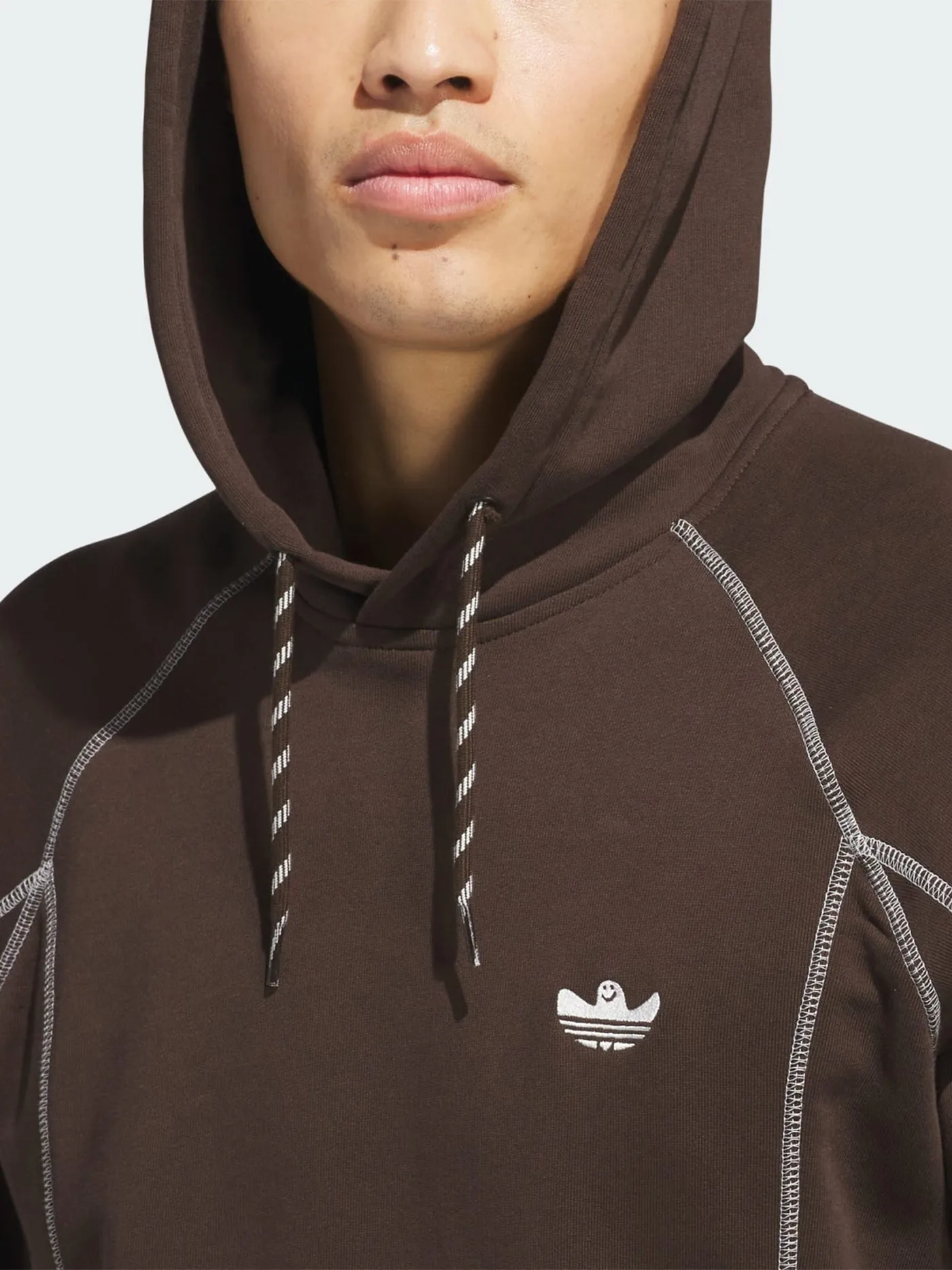 Skate Shmoofoil Featherweight Dark Brown/Core White Hoodie