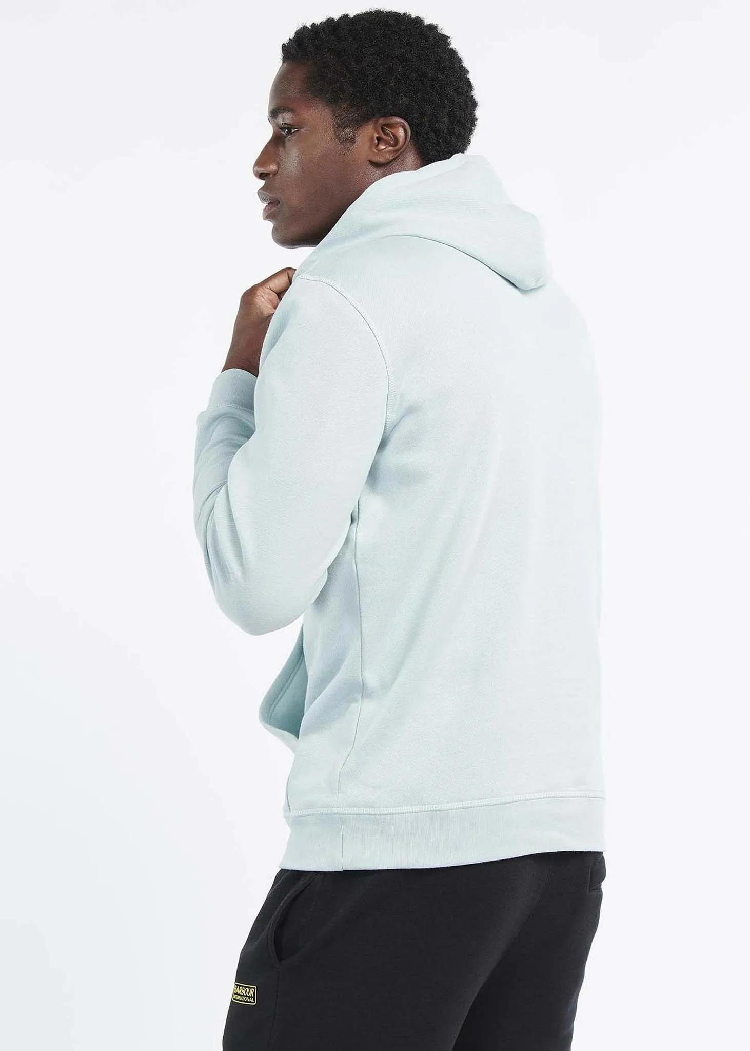 Small logo hoodie - pastel spruce