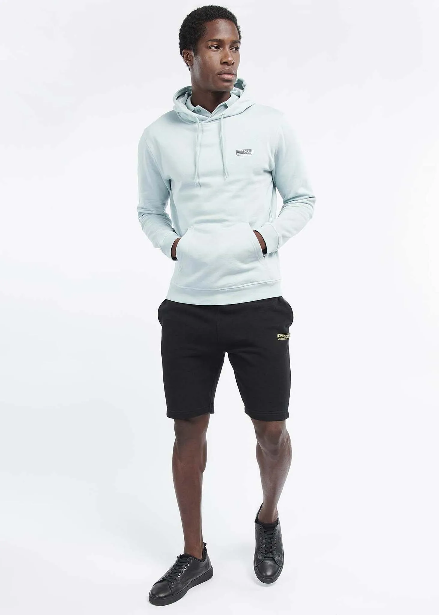 Small logo hoodie - pastel spruce