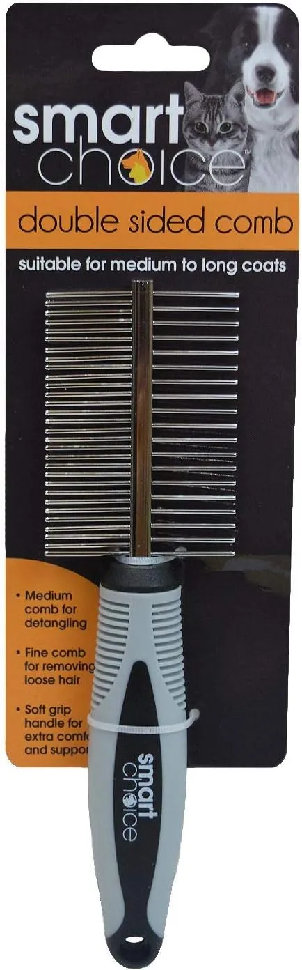 Smart Choice Double Sided Grooming Comb