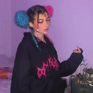 Street Style Printed Hoodie