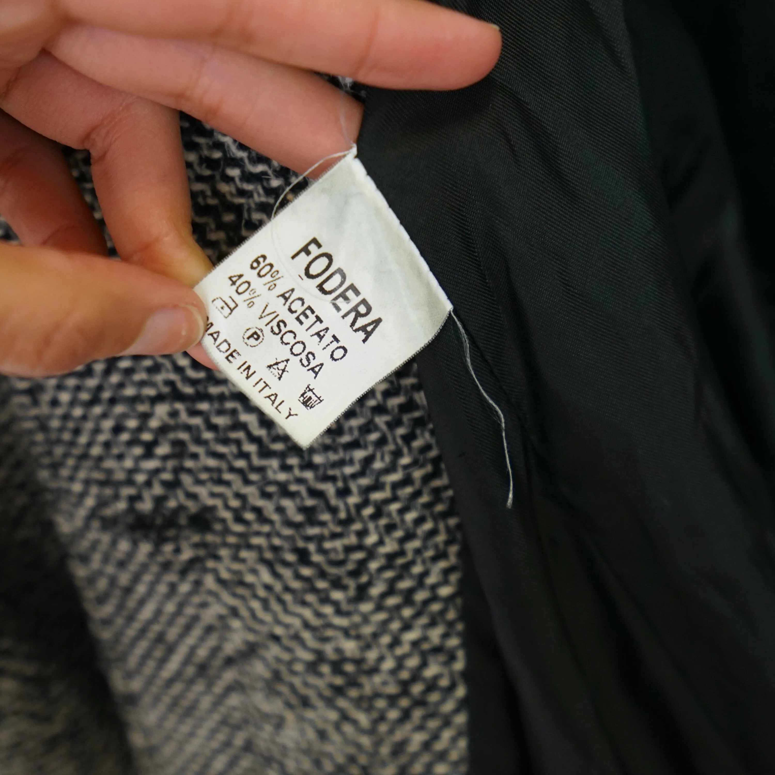 Vintage long Coat Size M wool