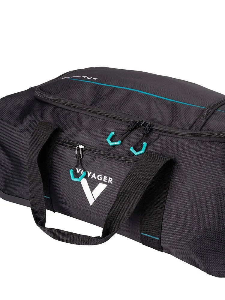 Voyager Trek 2-Wheel Carry-On Trolley Duffel | Black