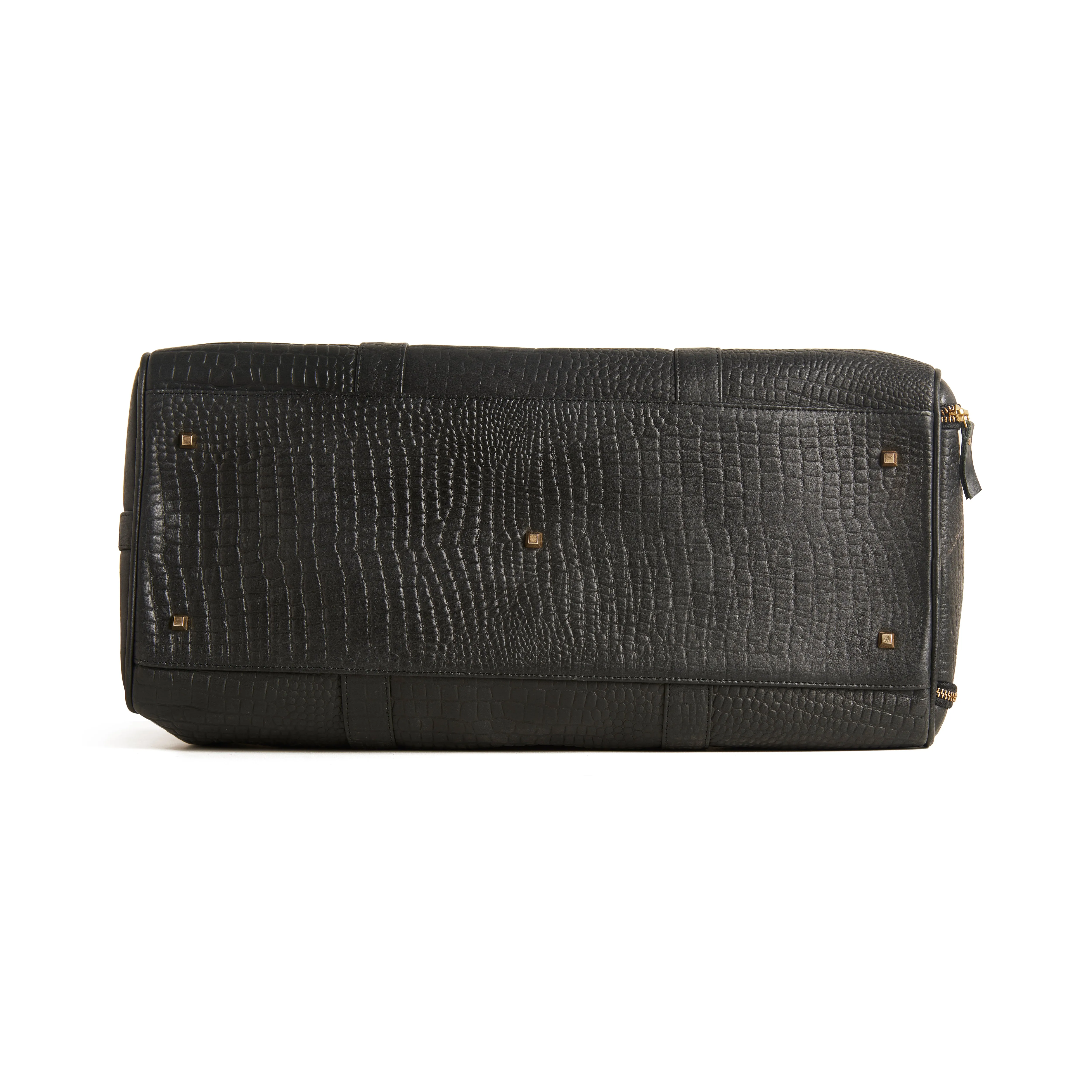 Wander Leather Duffel Bag with Shoes Pocket