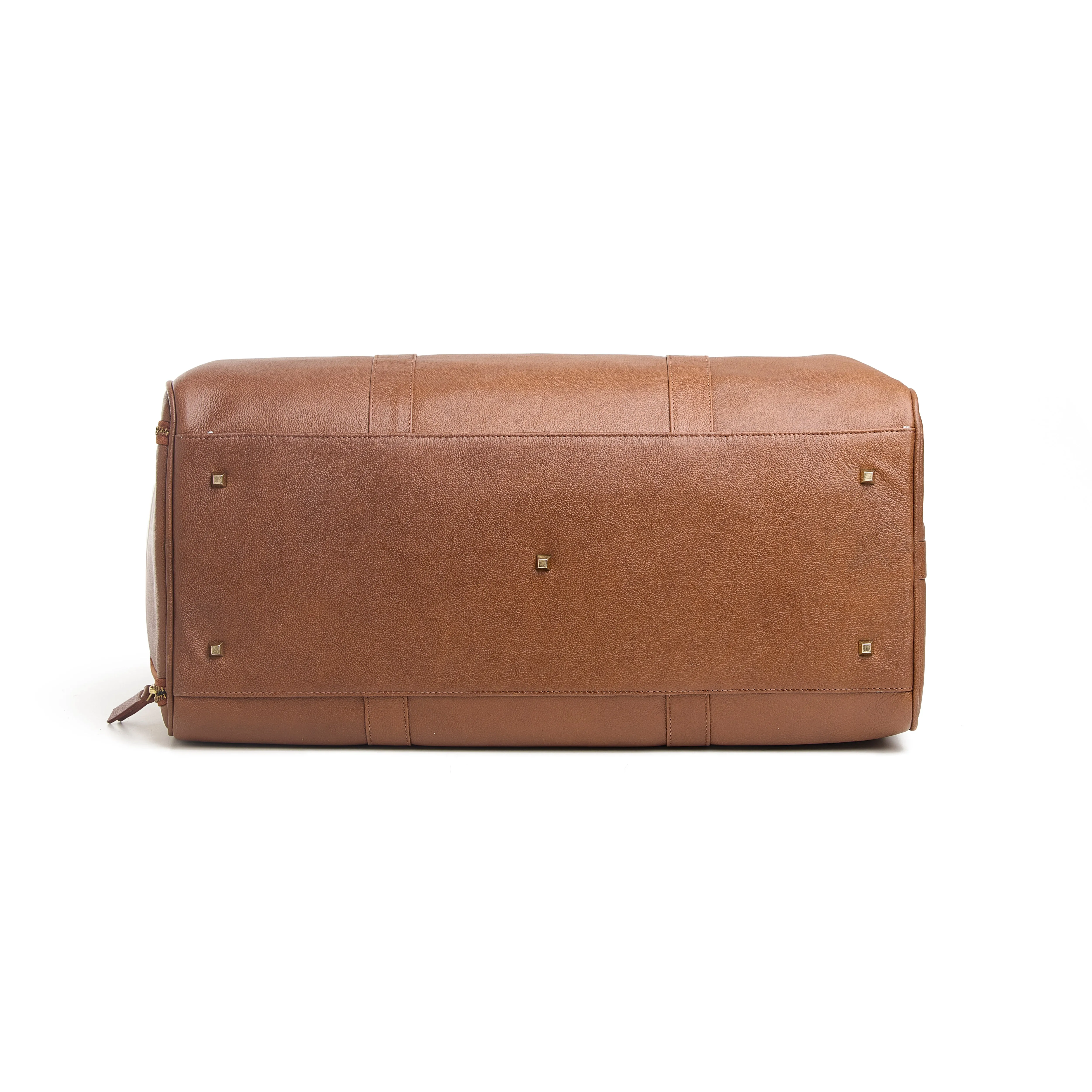 Wander Leather Duffel Bag with Shoes Pocket