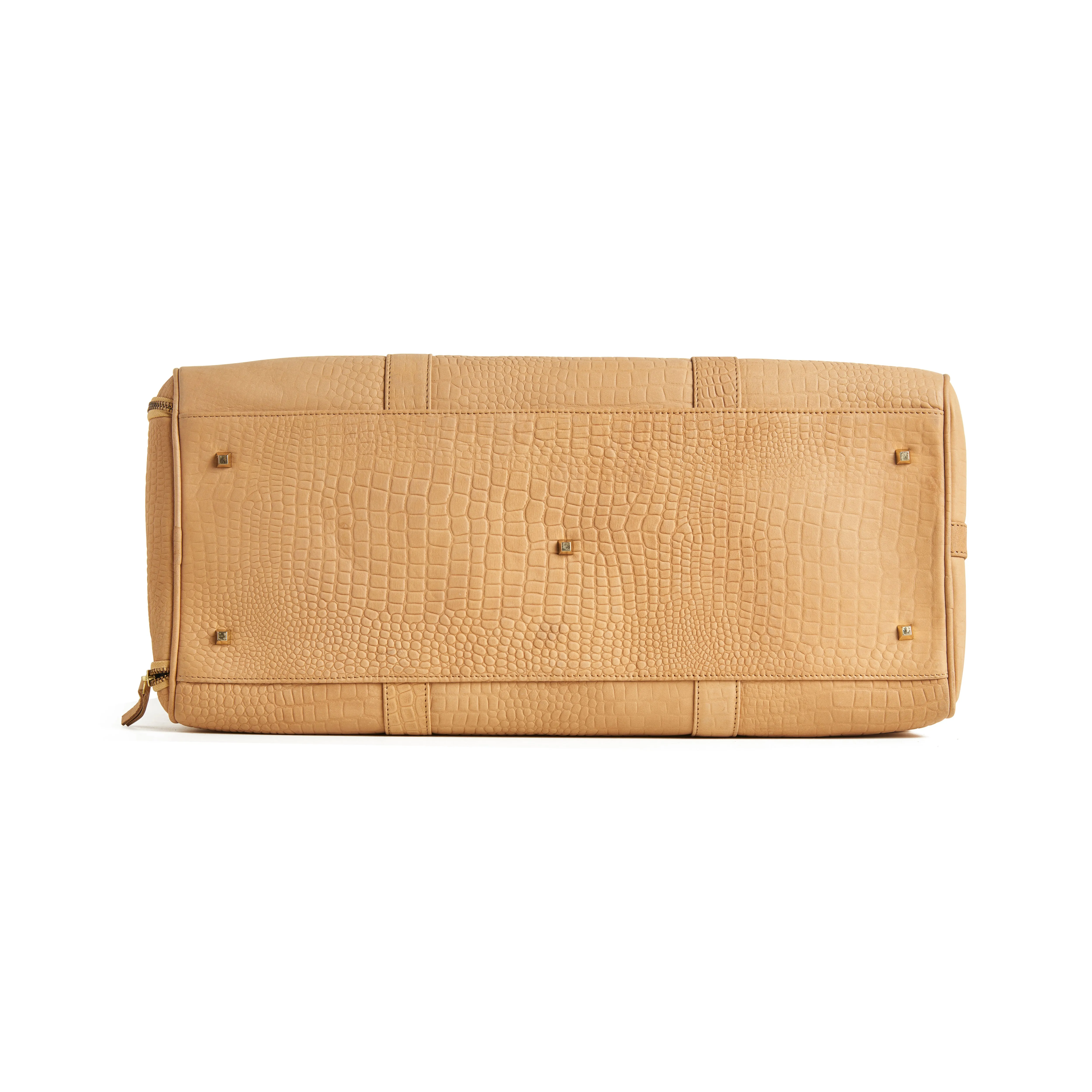 Wander Leather Duffel Bag with Shoes Pocket