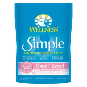 Wellness Dog Simple Limited Ingredient Diet Small Breed Salmon & Potato Formula 2kg