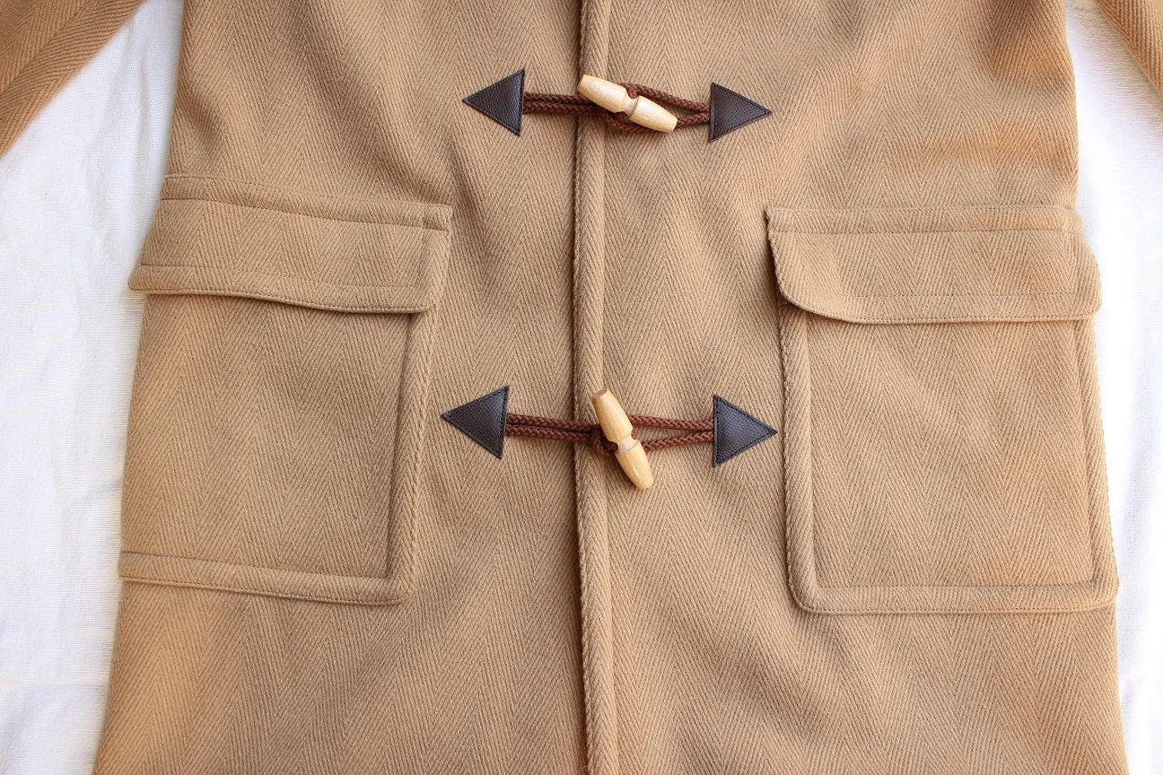 WORKERS / Duffle Coat (Beige Herringbone)